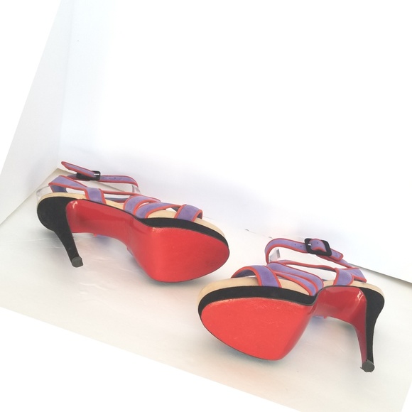 Christian Louboutin | Staratata Suede Sandals - Picture 4 of 8